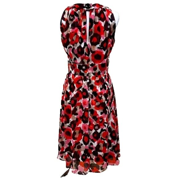 Donna Ricco New York Dress Silk Sleeveless 12P - Picture 2 of 7